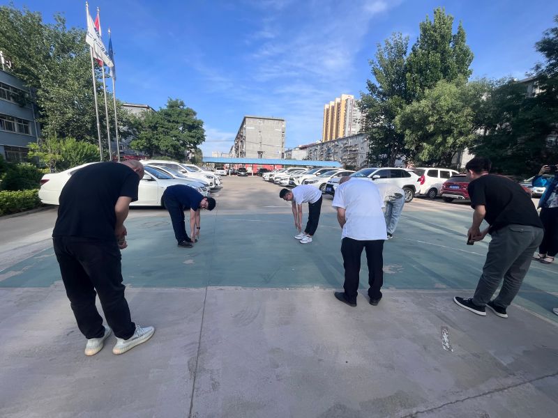 3、冶金公司機關(guān)部門舉辦“云上運動真帶勁  圈起健康新風尚  ”主題活動  (1)